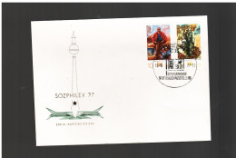 Ddr -germania Est - 1977 Fdc  KINDER UND JUGENDSPARTAKIADE ESPOSIZIONE FILATELICA INTERNAZIONELA "SOZPHILEX '77" BERLINO - 1971-1980