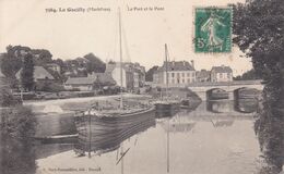 Morbihan La Gacilly Le Port Et Le Pont La Gendarmerie éditeur E Mary Rousselière N°3564 - La Gacilly