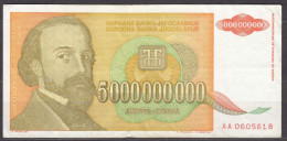 Yugoslavia Banknote, For Catalogue Number And Condition, See Scan! - Jugoslavia