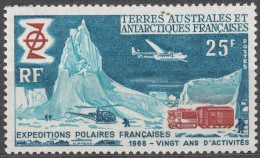 TAAF 1969 Yvert#31 Mint Never Hinged - Neufs