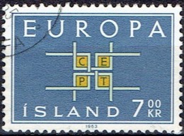 ICELAND  # STAMPS FROM YEAR 1963    STANLEY GIBBON 405 - Used Stamps