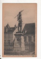 St Pierre Le Moutier Statue De Jeanne D Arc - Saint Pierre Le Moutier