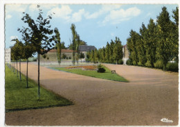 NEUVILLE Du POITOU. - Le Jardin Public. CPM Dentelée - Neuville En Poitou