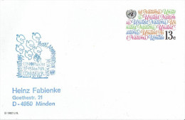UN New York - Ganzsache Postkarte - Postcard  (n1329) - Briefe U. Dokumente