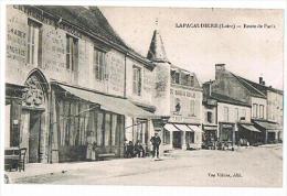 LA PACAUDIERE (Loire) - Route De Paris- - La Pacaudiere