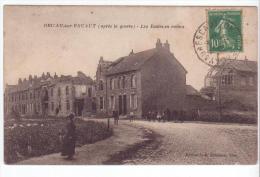 Bruay-sur-Escaut (59) - Les écoles En Ruines. Bon état, A Circulé. - Bruay Sur Escaut