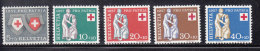 1957    PP   N° 81 à 85  NEUFS**      CATALOGUE ZUMSTEIN - Neufs