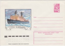 ICEBREAKER SIBIR SOVIET 1978 COMMEMORATIVE COVER Polar Arktic Antarktis Ships ANTARCTICA ANTARCTIQUE ANTARKTIS ANTARTIDA - Barcos Polares Y Rompehielos