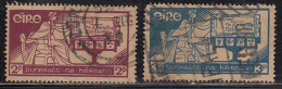 Ireland Used 1937, Set Of 2, New Constitution Day, - Used Stamps