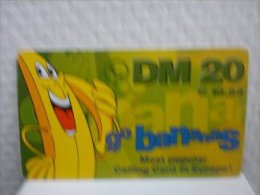 Prepaidcard  Germany Go Bananas 20 DM - GSM, Cartes Prepayées & Recharges