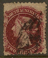 SOUTH AUSTRALIA 1876 2/- QV SG 86 U #JR41 - Usados