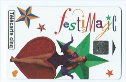 Telecarte 5 Cinq Unités Festimaic Gn 89 - 5 Einheiten