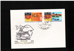 Ddr -germania Est - 1976 Fdc  20 JAHRE NATIONALE VOLKSARMEE - 1971-1980