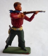 FIGURINE STARLUX  COWBOY TIREUR FUSIL DEBOUT 5129 1964 - Starlux