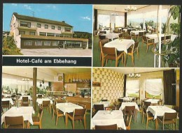 VALBERG MEINERZHAGEN Pension Bäckerei Konditorei CAFÉ AM EBBEHANG 1974 - Meinerzhagen