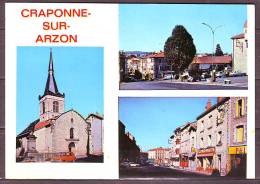 CPM De  42  CRAPONNE Sur ARZON    Hte-Loire   MULTI VUES   Num 16017  Le 13 8 1976 - Craponne Sur Arzon