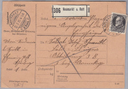 Heimat DE BAY NEUMARKT 1915-03-31 Paketkarte - Covers & Documents