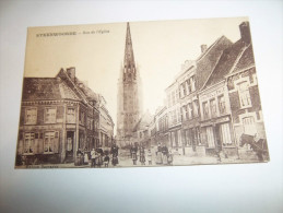 2xce - CPA  - STEENWOORDE - Rue De L´église - [59] - Nord - Steenvoorde