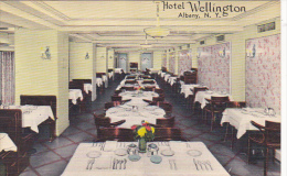 New York Albany Interior Dining Room Hotel Wellington - Albany