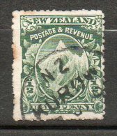 N ZELANDE Mont Cook 1903-08 N°112 - Used Stamps