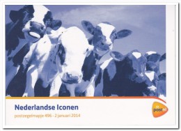 Nederland 2013, Postfris MNH, Folder 496, Dutch Icons - Nuevos