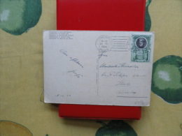 1954 Uso Singolo Papi Da L. 10 Su Cartolina Alabardiere Guardia Pontificia In Gala Giornaliera - Storia Postale