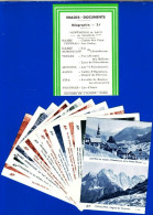 IMAGES DOCUMENTS SCIENCES N°31 GEOGRAPHIE MONTAGNES DE FRANCE...10 VIGNETTES SOUS BLISTER EDITIONS DE L'OLIVIER PARIS - Didactische Kaarten