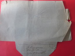 1902 Télégramme De Laurens Cette Séte > Candelou Port La Nouvelle Section Sacs Navire Nuevo Sebastiano Connaissement - Telegraphie Und Telefon