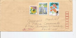 Japon ( Lettre De 2009 Vers La Belgique à Voir) - Storia Postale