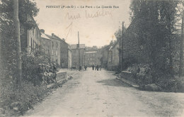 63 // MANZAT   Le Pont, La Grande Rue - Manzat