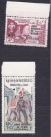 Laos1960:Michel103-4(Scot TB4-5) REFUGEE YEAR Mnh** - Unused Stamps