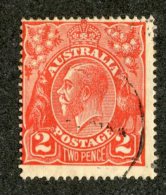 7654x   Australia 1922  Scott #28  (o) Offers Welcome! - Usati