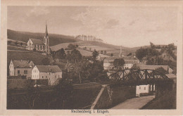 AK Erzgebirge Rechenberg Bienenmühle Eisenbahn Brücke Strecke Kirche Bei Clausnitz Friedebach Nassau Sayda Holzhau Mulda - Rechenberg-Bienenmühle