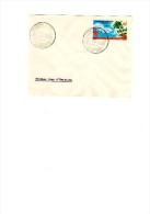 Enveloppe 1er Jour.  Carte Du  Pacifique Sud 1962 Pago Pago.Illustrée De  La Carte De Wallis Et Futuna - Covers & Documents