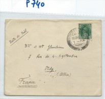 INDE  LOT DE 3 LETTRES - PERIODE ANGLAISE - 1939/1940 POUR LA FRANCE - Otros & Sin Clasificación