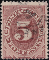 USA 1879 Porto 5Cent BraunMi#4a Gestempelt - Portomarken