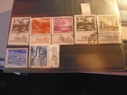 ISRAEL TIMBRE ISSU COLLECTION YVERT N°532.538 - Used Stamps (without Tabs)