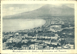 CASTELLAMMARE DI STABIA  NAPOLI  Panorama Col Vesuvio - Castellammare Di Stabia