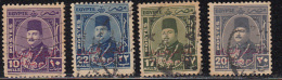 Egypt Used 1952, Overprint, 4v - Usados