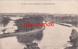 Seine Et Marne La Seine Entre Champagne Et Saint Mammes éditeur Imprimerie Moderne - Saint Mammes