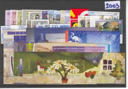 HUNGARY 2003 Full Year 36 Stamps + 12 S/s - MNH - Años Completos