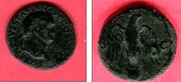 VESPASIEN  AIGLE     AS     ( C481)  TB 50 - The Flavians (69 AD To 96 AD)