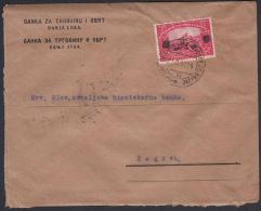 Yugoslavia 1924, Cover Banja Luka To Zagreb W./postmark Banja Luka - Lettres & Documents