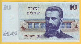 ISRAEL - Billet De 10 Sheqalim. 1978. Pick: 45. NEUF - Israël