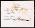 CACERES PREF. - PE 17 R - 1849 CARTA CIRC. A PLASENCIA - ...-1850 Préphilatélie