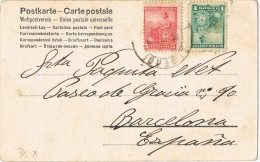 11169. Postal ALBERDI (Argentina) 1908. Capilla - Covers & Documents