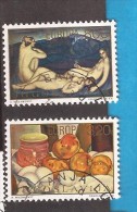 1975  1598-99  EUROPA  CEPT JUGOSLAVIJA  JUGOSLAWIEN   GEMAELDE   USED - Nuovi