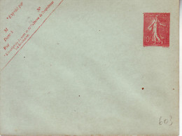 FRANCE Entier Enveloppe  Cat. STORCH  (2005) N° SEL A 11, Date 611 - Standard Covers & Stamped On Demand (before 1995)