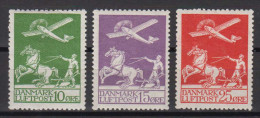 Dänemark Denmark Mi# 143-44 * Mint Airmail 1925 - Neufs