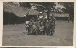 Equatorial Guinea 1920s Rio Muni Ninos Indegenas Agfa Viewcard - Guinée Equatoriale